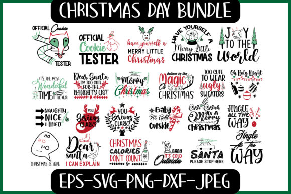 Christmas Day Bundle, Funny Design SVG: A Graphic Designer’s Take