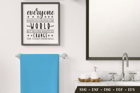 Fun Bathroom SVG for Creative Graphics and Crafts