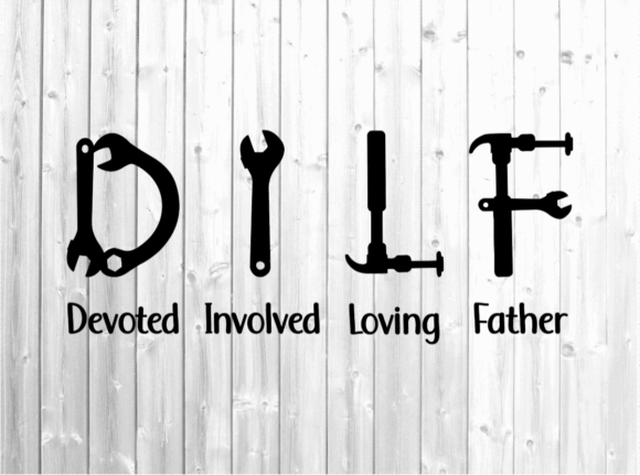 Fun Dad Graphics for Crafts and Branding