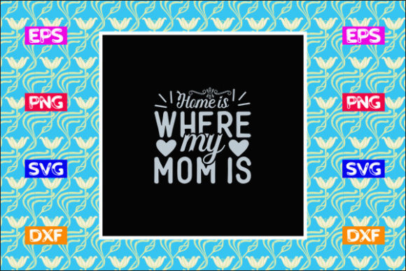 Funny Mom SVG Design for Crafts and Graphics