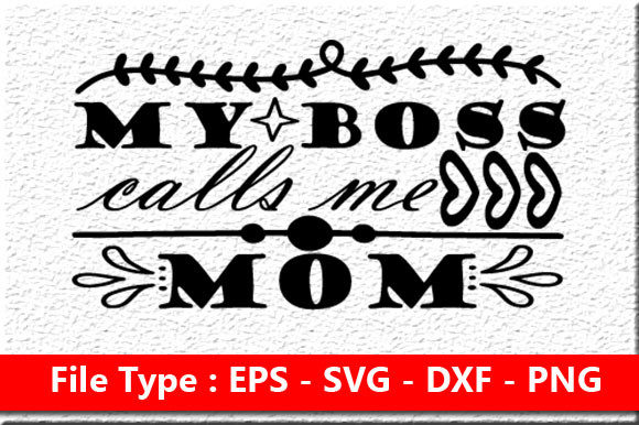 Funny Mom Svg Design For Playful Branding