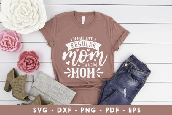 Funny Mom SVG for Graphics and Crafts