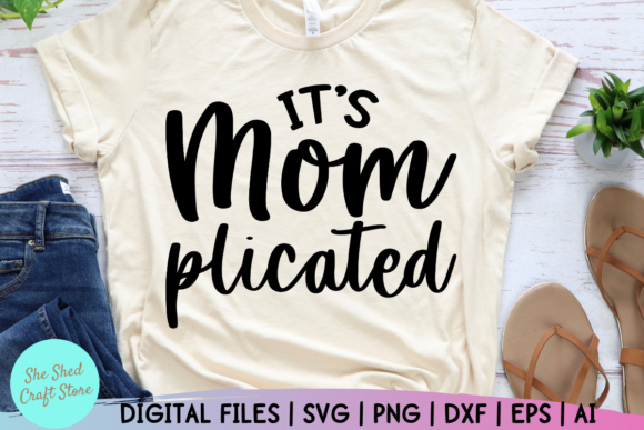Funny Mom SVG – Graphics for Crafts and Local Branding