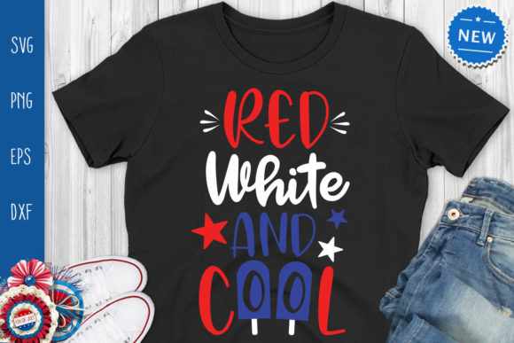 Red White and Cool Svg for Crafts and Graphics